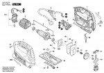 Bosch 3 603 CA0 700 Pst 650 Jig Saw 230 V / Eu Spare Parts